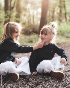 Le Sweat Mini Patch Cool Kid En Coton Bio - Charbon -Bijoux Magasin le sweat mini patch cool kid en coton bio charbon 2