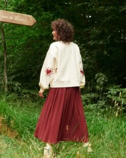 Le Duo De Sweats Coeur Solaire Avec Coudières - Crème -Bijoux Magasin le sweat soleil de ma vie femme avec coudieres en coton bio creme 10 d7ff74dd afdd 46e5 8a7e c140589b2c06