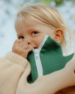 Le Sweat Sun En Polaire Recyclée Et Col Zippé - Latte -Bijoux Magasin le sweat sun en polaire recyclee et col zippe latte 10