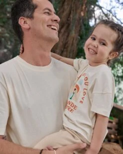 Le T-shirt La Grande Aventure Enfant En Coton Bio - Crème -Bijoux Magasin le t shirt la grande aventure enfant en coton bio creme 2