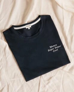 Le T-shirt Mamie Super Super Cool En Coton Bio - Charbon