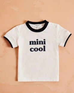 Le T-shirt Mini Cool En Coton Et Lin - Crème