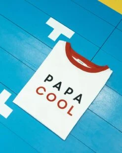 Le T-shirt Papa Cool En Coton Bio Ivoire -Bijoux Magasin le t shirt papa cool en coton bio ivoire emoi emoi 5