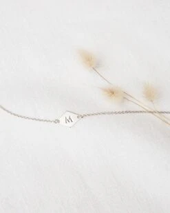 Le Bracelet Initiale Argent