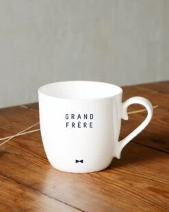 Le Mug Frère - Message Au Choix -Bijoux Magasin le mug grand fr re 3