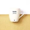 Le Mug Maman Adorée - Porcelaine - Blanc -Bijoux Magasin le mug maman ador e