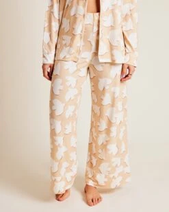 Le Pyjama Birds Femme En Tencel - Latte -Bijoux Magasin lensemble de pyjama birds femme en coton bio latte 3 a5496522 4ca0 4585 9ea8 ea89cd9e526c