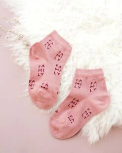 Les Chaussettes Family Enfant -Bijoux Magasin les chaussettes family enfant rose blush 7