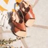 Les Sandales Tom Enfant En Cuir Naturel - Théluto X émoi émoi -Bijoux Magasin les sandales enfant toms en cuir camel theluto x emoi emoi emoi emoi 9