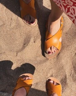 Les Sandales Enfant Toms - En Cuir Mangue - Théluto X émoi émoi -Bijoux Magasin les sandales enfant toms en cuir mangue theluto x emoi emoi 11