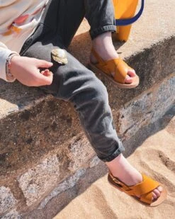Les Sandales Enfant Toms - En Cuir Mangue - Théluto X émoi émoi -Bijoux Magasin les sandales enfant toms en cuir mangue theluto x emoi emoi 13