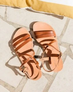 Les Sandales Marina Femme En Cuir Naturel - Théluto X émoi émoi 11 Les Sandales Marina Femme En Cuir Naturel - Théluto X émoi émoi -Bijoux Magasin les sandales marina femme en cuir camel theluto x emoi emoi 2