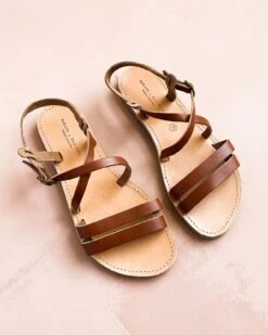 Les Sandales Marina Femme En Cuir Naturel - Théluto X émoi émoi 14 Les Sandales Marina Femme En Cuir Naturel - Théluto X émoi émoi -Bijoux Magasin les sandales marina femme en cuir camel theluto x emoi emoi 5