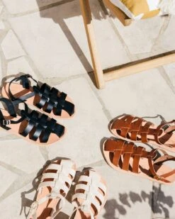 Les Sandales Mathis Femme En Cuir Naturel - Théluto X émoi émoi -Bijoux Magasin les sandales mathis femme en cuir camel theluto x emoi emoi 7