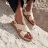 Les Sandales Tom Femme En Cuir Ivoire - Théluto X émoi émoi 2 Les Sandales Tom Femme En Cuir Ivoire - Théluto X émoi émoi -Bijoux Magasin les sandales tom femme en cuir ivoire theluto x emoi emoi