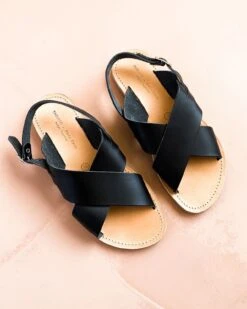 Les Sandales Tom Femme En Cuir Noir - Théluto X émoi émoi 10 Les Sandales Tom Femme En Cuir Noir - Théluto X émoi émoi -Bijoux Magasin les sandales tom femme en cuir noir theluo x emoi emoi 5
