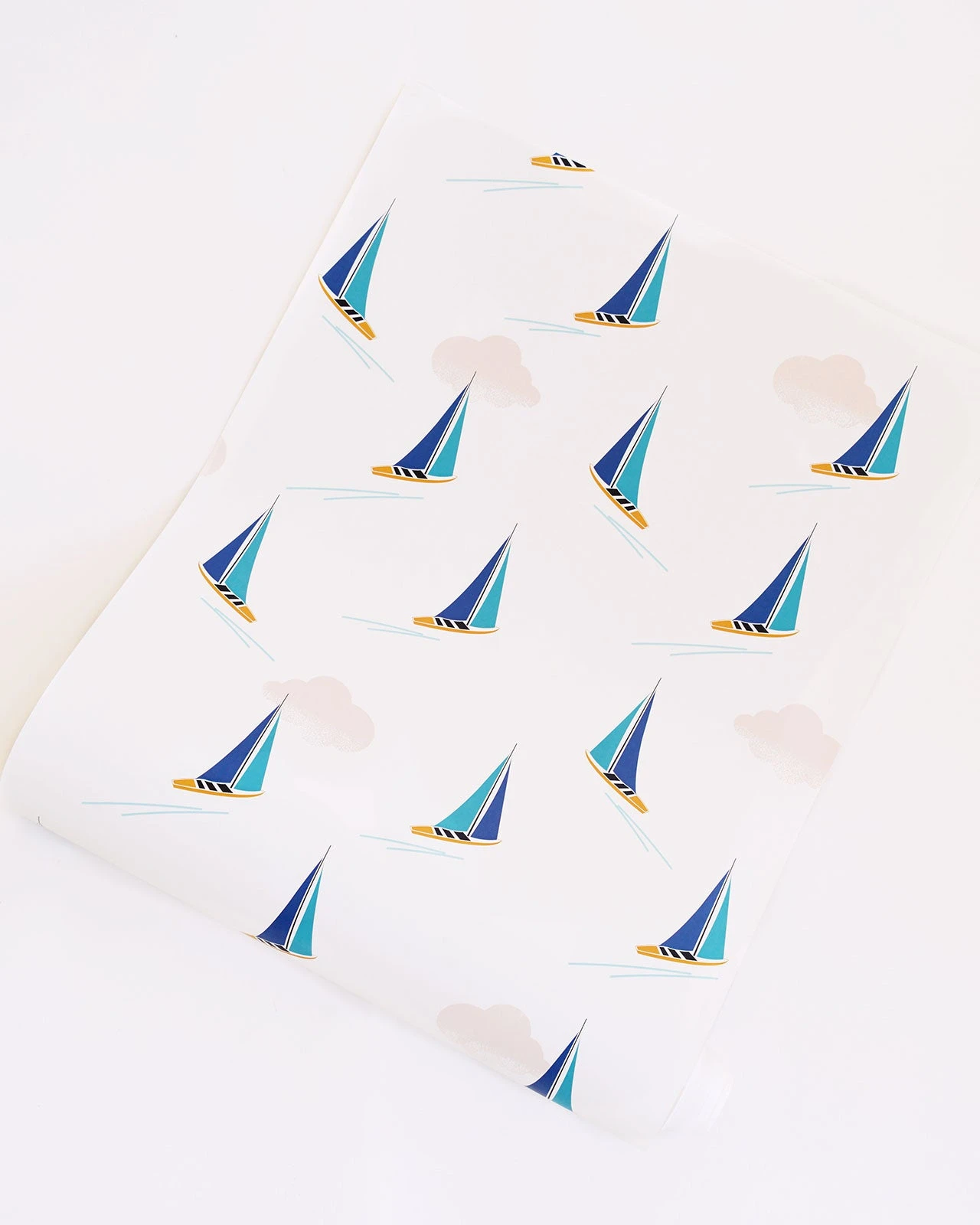Papier Peint Voiliers Ivoire - Zina Lahrichi X émoi émoi – Image 4