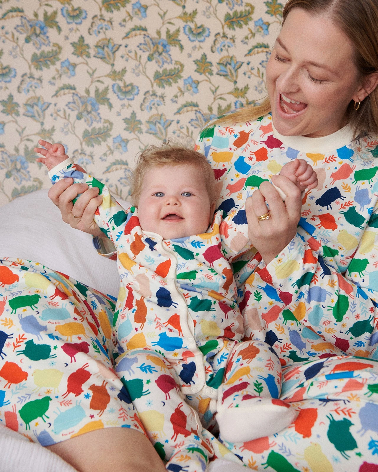 Le Pyjama Moutons Femme En Coton Bio - Multicolore 8 Le Pyjama Moutons Femme En Coton Bio - Multicolore â Image 6