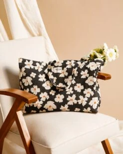 Le Tote Bag En Coton - Imprimé Anémones